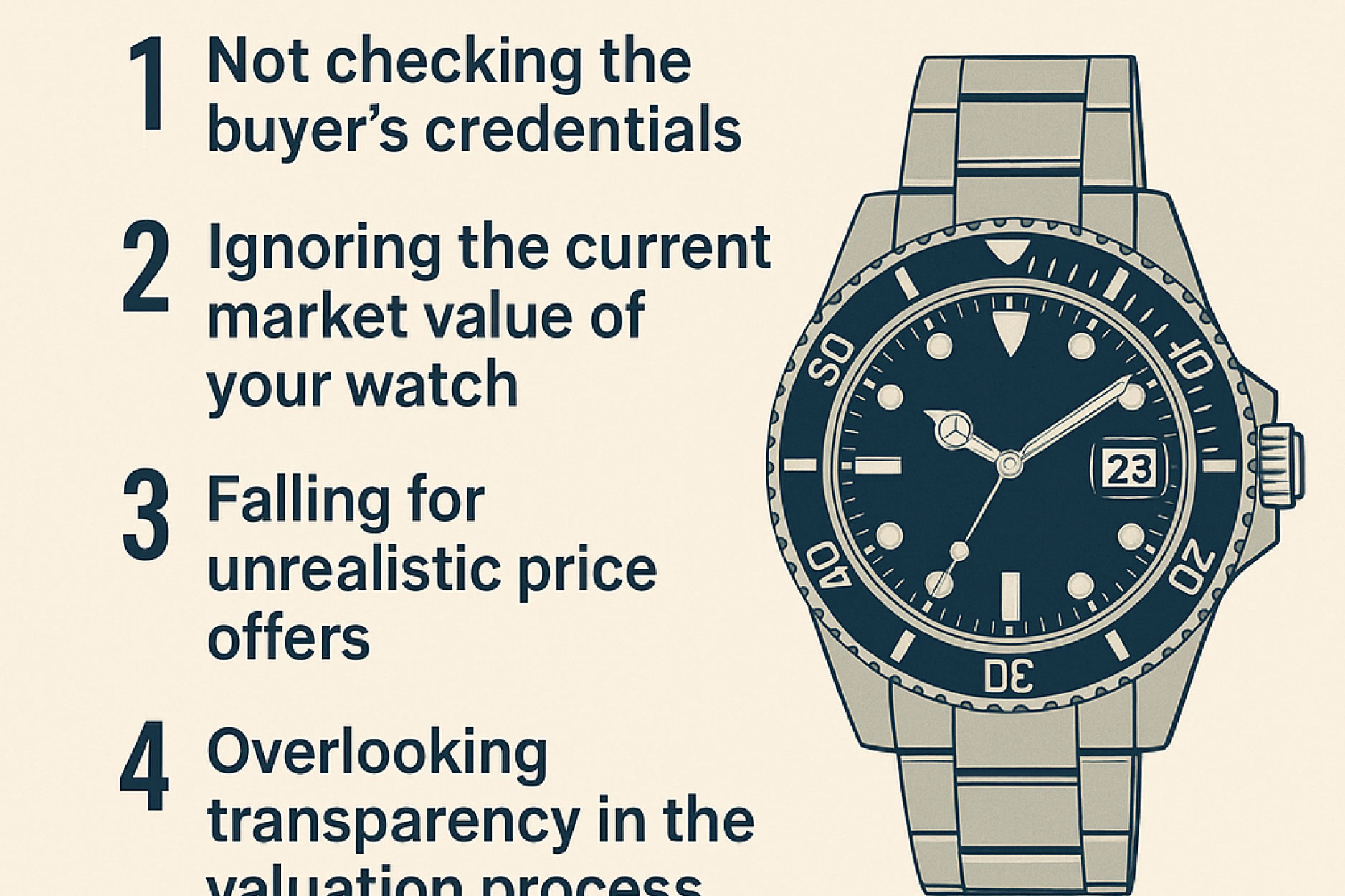 Top 7 Mistakes to Avoid When Choosing a Watch Buyer in Sydney