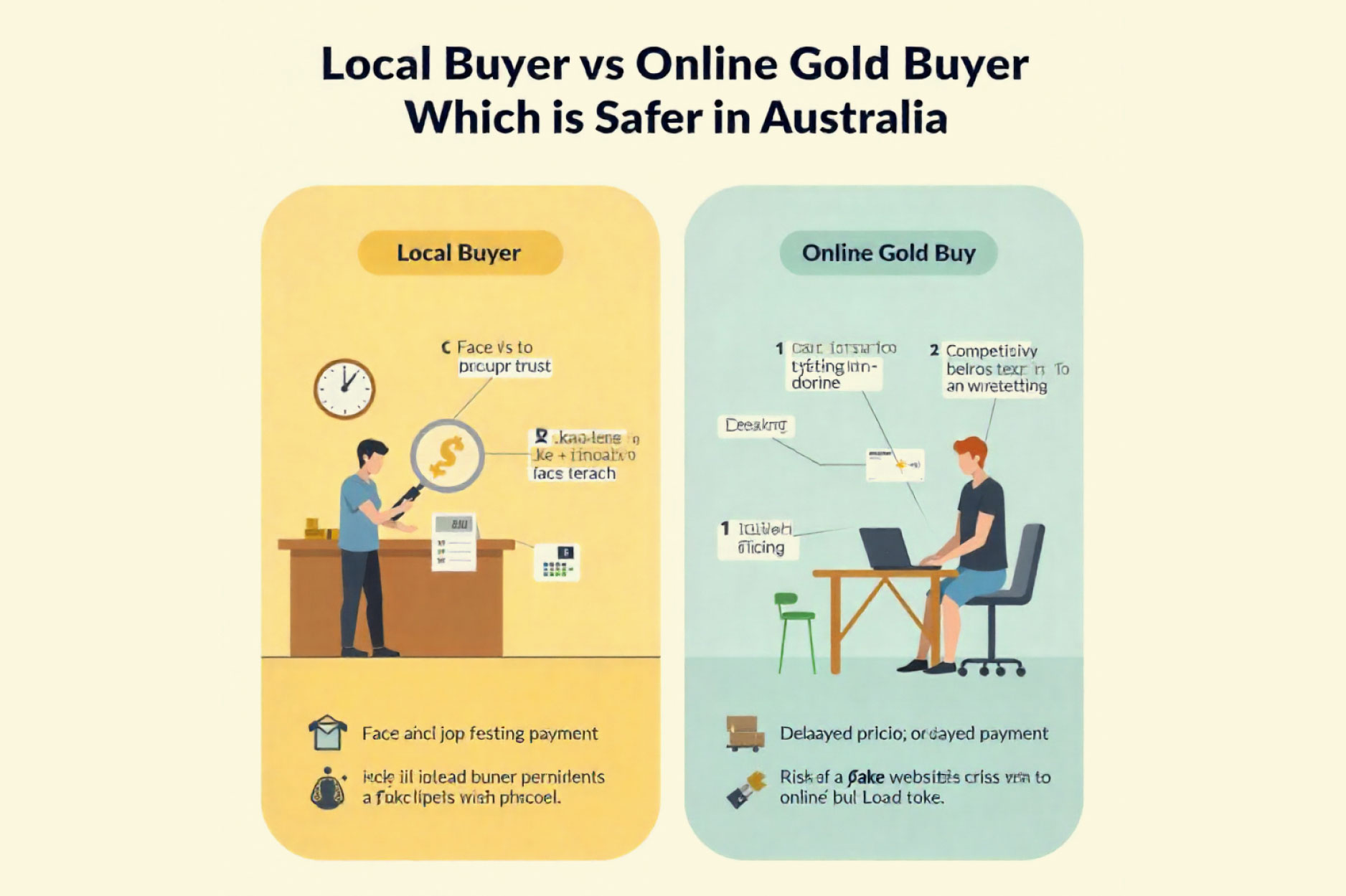 Local Gold Buyer vs Online Buyer: Which is Safer in Australia?
